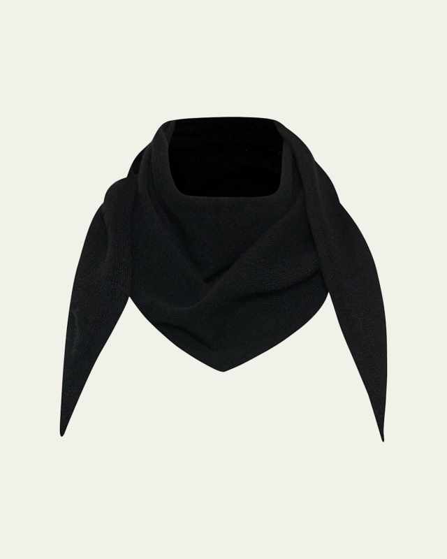 Leomine Triangular Cashmere Scarf